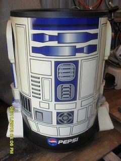 Star Wars R2 D2 Pepsi Rolling Ice Cooler,Good Buy.