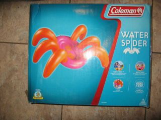 New NIB large Coleman inflatable water spider raft