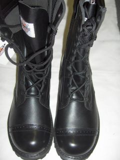 LEATHER JUMP BOOTS MILITARY ARMY STYLE SIZES 7 TO 13