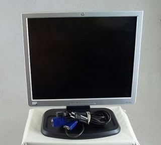 HP 1740 17 FLAT PANEL TFT LCD COMPUTER MONITOR DVI VGA 