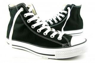CONVERSE CHUCK TAYLOR ALL STAR HI CANVAS M9160 BLACK SNEAKERS SHOES 