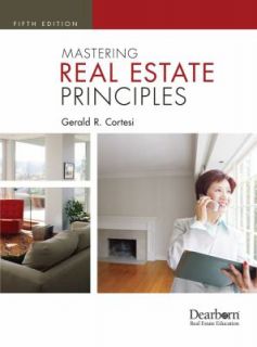 Real Estate Principles by Gerald Cortesi 2009, Paperback