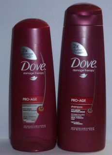 Dove Damage therapy   Pro Age. Shampoo/Conditioner
