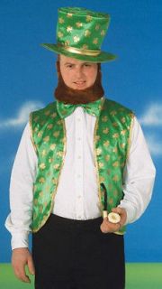 Shamrock Leprechaun St Patricks Parade Mens Costume Kit