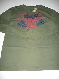 Large Daniel Cremieux Long Sleeve T Shirt NWT Green with Design $30