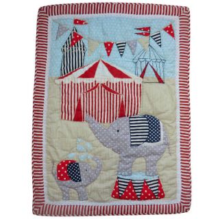 Boys / Girls / Kids Circus Bedding Cotton Quilted Patchwork Bedspread 