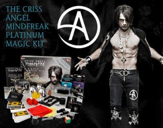 The Criss Angel Mindfreak Platinum Magic Kit + Step by Step DVD