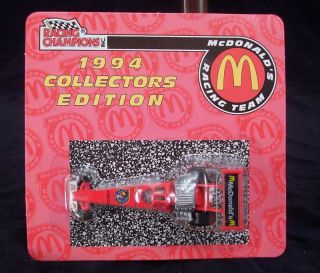 McDONALDS Cory McClenathan DRAGSTER RC 1994 PROMO