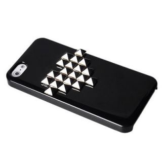   Pyramid Studded Punk Stud Rivet Case Cover For Apple iPhone 5 5g lwh03