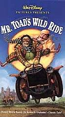 Mr. Toads Wild Ride VHS, 1998