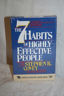   Habits of Highly Effective People by Stephen R. Covey (1989) AUDIO