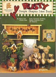 Rusty Simple Shapes Idea Book 67 Projects  Provo Craft