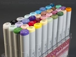 Copic Sketch Marker Set 36 A Papercrafting Colors Clear Case Plus 