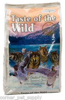 Taste of The Wild Wetlands Duck Dog Food 5 Pound Bag
