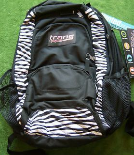  by Jansport backpack 15 laptop sleeve TUQ69RA Creede zebra girl NEW