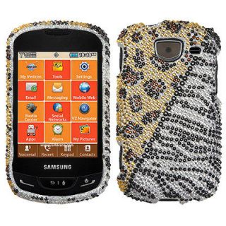 Samsung Brightside U380 Crystal Diamond BLING Hard Case Snap Phone 