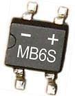 20x MB6S 0.5A 600V Miniature Mini SMD Bridge Rectifier