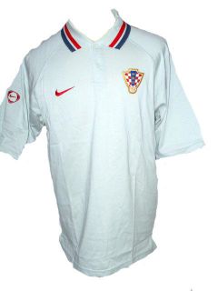 Croatia Nike New Grey Football Team Polo Shirt Sz L XXL