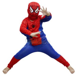 New Deluxe Toddler Spiderman Costume   Child Spider Man Costumes 