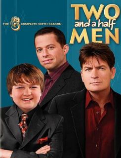 Two and a Half Men   The Complete Sixth Season DVD, 2009, 4 Disc Set 