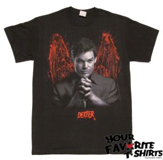 Dexter Bloody Wings Death Angel Licensed Show Time Adult Shirt S XXL