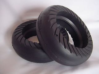New OEM Go Ped Go Active 6 Hard Rubber Tire for Mach 12 or 3 Spoke 