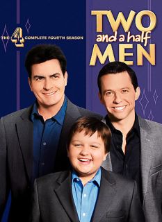 Two and a Half Men   The Complete Fourth Season DVD, 2008, 4 Disc Set 