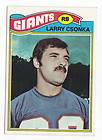 1977 Topps #505 Larry Csonka   New York Giants, Near Mint Condition
