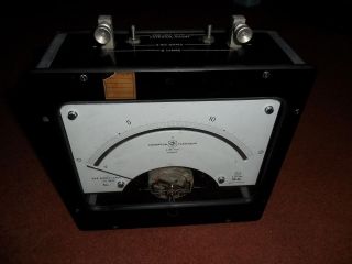 Lovely Vintage Retro Crompton Parkinson Ohm Meter Ohmmeter 1574972