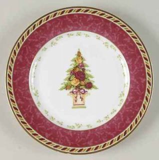 Royal Albert SEASONS OF COLOUR CRANBERRY Salad Plate