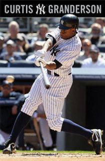 Curtis Granderson CONTACT New York Yankees Poster