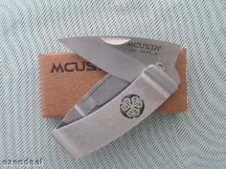 Mcusta Knives Aoi Crest Kamon Money Clip Folder
