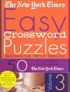 Daily Crossword Puzzles Vol. 3 by New York Times Staff 2002, Paperback 