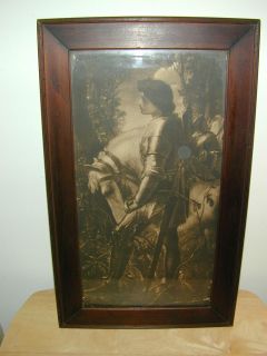 Large antique picture frame 14x23 O.D.,10.25X 193/8 I.D. solid wood 