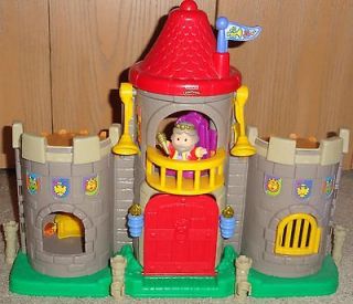 Fisher Price Little People Lil Kingdom Castle King House Toy Game