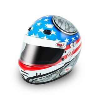 New Bell Sport Lightweight Racing Helmet, Patriot/Stars & Stripes 