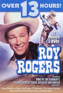 Roy Rogers   12 Movies DVD, 2006, 3 Disc Set
