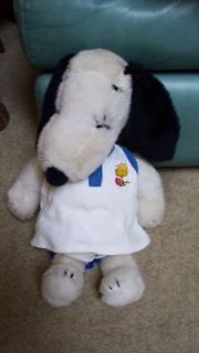 Peanuts Vintage 17 Snoopy Plush Stuffed Animal United Feature 
