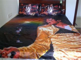 Michael Jackson History World Tour Bedding Sheet/Quilt cover/Pillowca 