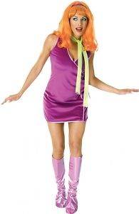Adult Scooby Doo Daphne Halloween Costume Dress Up