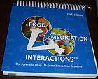 Food Medication Interactions by Zaneta M. Pronsky 15th Edition Spiral 