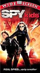 Spy Kids VHS, 2001, Widescreen