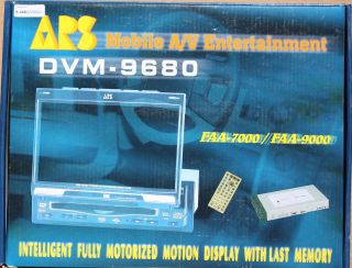   INTERNATIONAL DVM 9680 160W IN DASH 6.8 TFT DVD,,TV MONITOR PLAYER