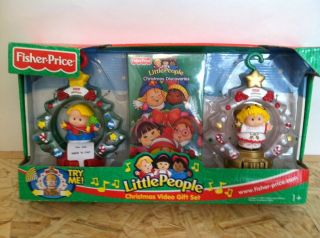   Price Little People CHRISTMAS ORNAMENT Dvd Angel Musical Video Gift