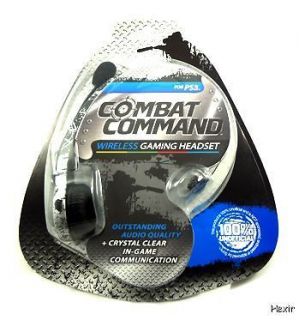   Command Wireless Gaming Headset Datel NEW Playstation 3 Cordless