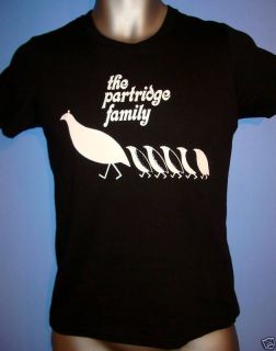 THE PARTRIDGE FAMILY DAVID CASSIDY 70s TV SHOW T SHIRT