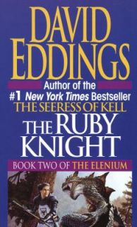The Ruby Knight Bk. 2 by David Eddings 1991, Paperback, Prebound 