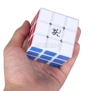 Dayan Guhong II 2 Plus V2 3x3 White Speed Cube Puzzle Stickerless NEW