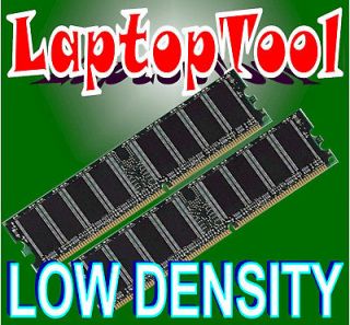 2GB 2x 1GB PC2700 DDR 333Mhz DDR 2700 LOW DENSITY RAM