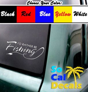  Be Fishing Vinyl Sticker Decal Car Laptop Window wall 6 years fishin
